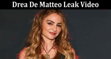 drea de matteo onlyfans leaked